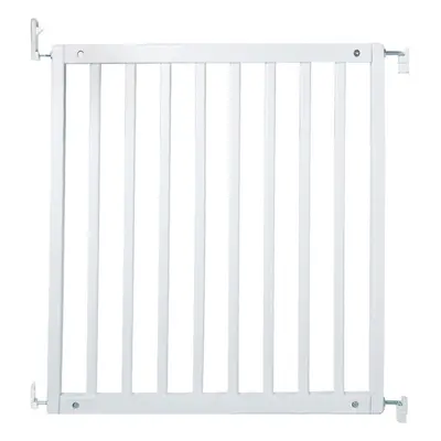 (White) Safetots Simply Secure Wooden Stair Gate