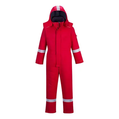 (Red, S) Portwest FR Anti-Static Winter Coverall