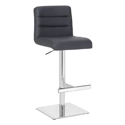 Deluxe Luscious Bar Stool Charcoal Grey