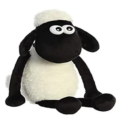 Aurora? Playful Shaun The Sheep? Stuffed Animal - Endless Fun - Farmyard Exploration - White Inc