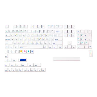 (AI) Keys PS/AI Theme Keycap Set Cherry Profile PBT Sublimation White Keycaps for DIY Mechanical