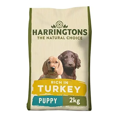 Harringtons Complete Dry Puppy Food Rich In Turkey & Rice 2kg, Pack of