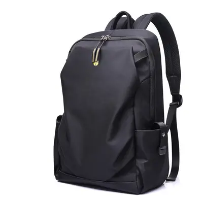 (Black) 20L USB Backpack Anti-thief Inch Laptop Bag Camping Travel Bag Shoulder Pack Back Zip Po