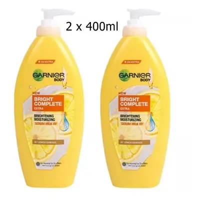 Garnier Body Lotion Bright Complete Extra Moisturising x 400ml