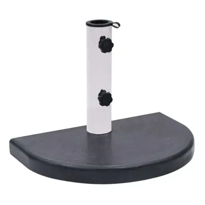 vidaXL Umbrella Base Black Granite Parasol Base Stand Holder Patio Outdoor