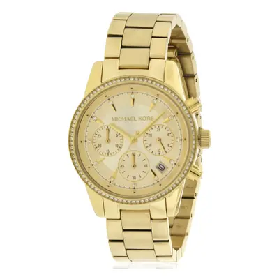 Michael Kors Ritz Gold-Tone Chronograph Ladies Watch MK6356