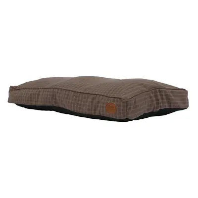 Ancol Brown Check Dog Mattress Soft Comfortable Machine Washable Pet Puppy Bed 75x60cm