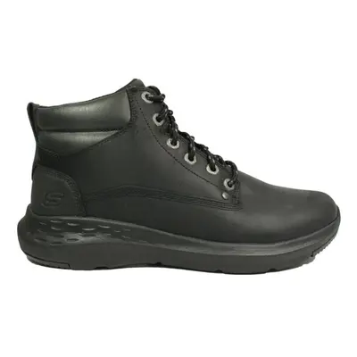 (11 (Adults')) Relaxed Fit: Parson - Ederic | Black Leather | Men's Ankle Boots