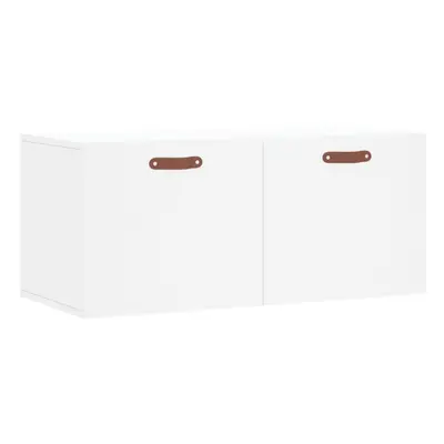 (white, x 36.5 x cm) vidaXL Wall Cabinet Storage Cabinet Display Cabinet White Engineered Wood