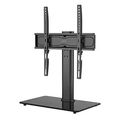 Swivel Table Top TV Stand with Bracket for inch LED OLED LCD Plasma Flat Curved Screens Height A