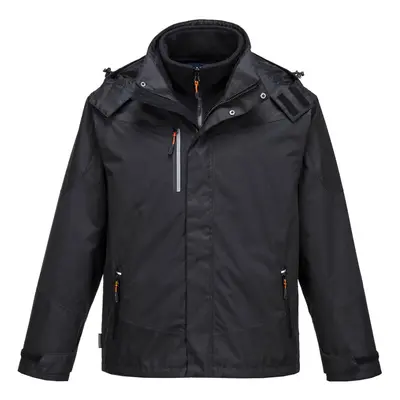 (Black, S) Portwest Radial 3in1 Jacket