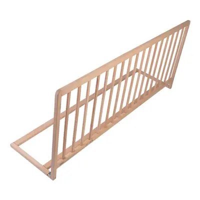 (Natural, 140cm x 60cm H) Safetots Wooden Bed Rail