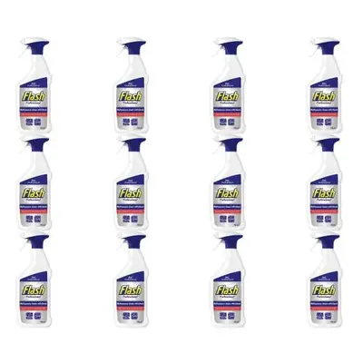 Flash Professional Multi-Purpose Cleaner with Bleach Spray 750ml (Pack of 12)