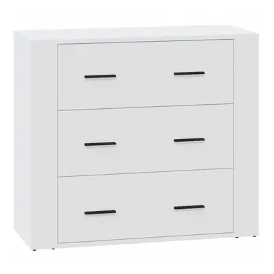 (White) vidaXL Sideboard Storage Cupboard Cabinet Buffet Highboard Engineered Wood