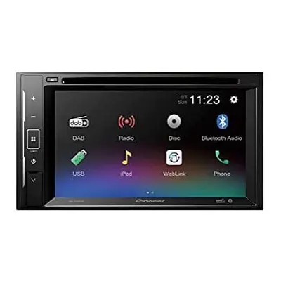 Pioneer CD/DVD Tuner AVH-A240DAB 6.2" Touchscreen Bluetooth USB WebLink FLAC