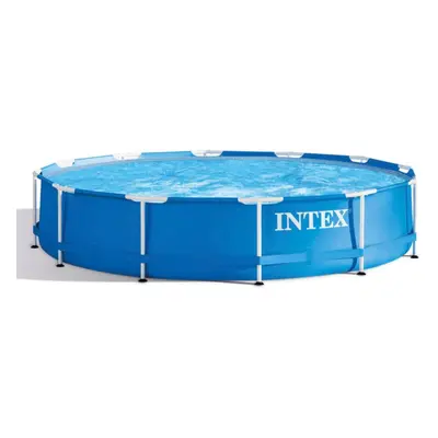 Intex Swimming Pool Above Ground Pool Family Lounge Pool Metal Frame 28210NP