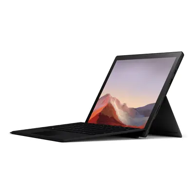 Microsoft 12.3" Multi-Touch Surface Pro Matte Black Bundle with Black Surface Pro Type Cover