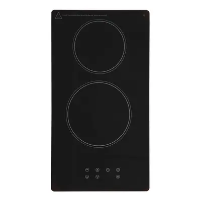 SIA CERH31BL Black 30cm Burner Domino Ceramic Electric Hob With Touch Control