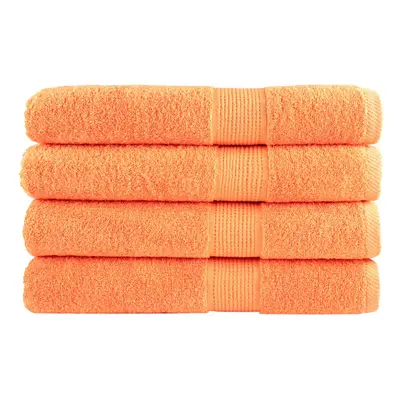 (orange, x cm/ pcs) vidaXL Premium Sauna Towels Guest Bath Towel pcs Gold 600gsm 100% Cotton