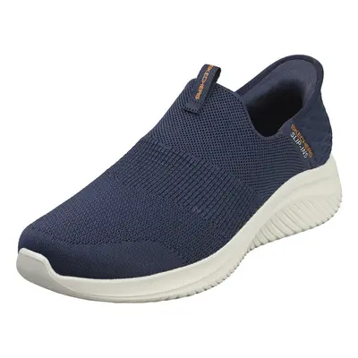 Skechers Slip-ins Ultra Flex 3.0 Vegan Mens Fashion Trainers in Navy - UK