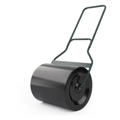 Lawn Roller 60L Tow-Behind Garden Drum Roller w/ U-Shaped Handle