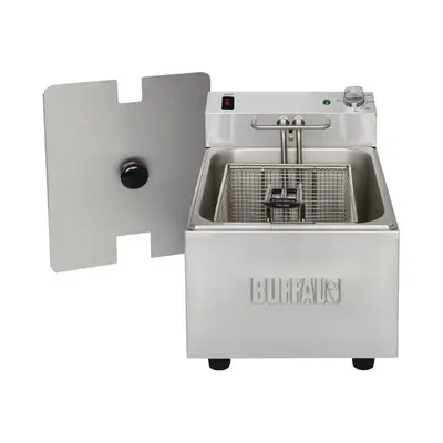 Buffalo Single Tank Single Basket 5Ltr Countertop Fryer 2.8kW