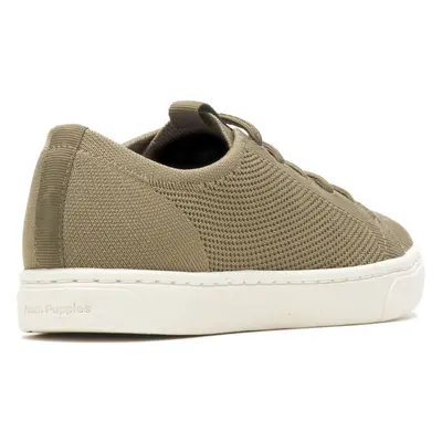 (Green, (Adults')) Hush Puppies Good Textile Men's Olive Trainers