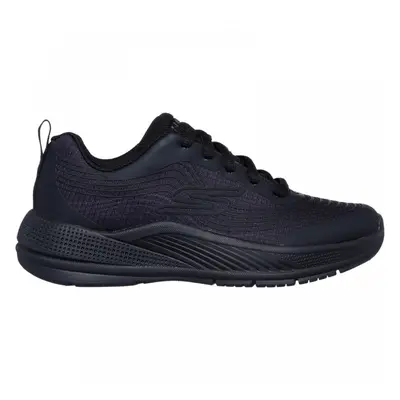 (3 (Adults')) Microspec Advance | Black | Girl's Stretch Lace Trainers