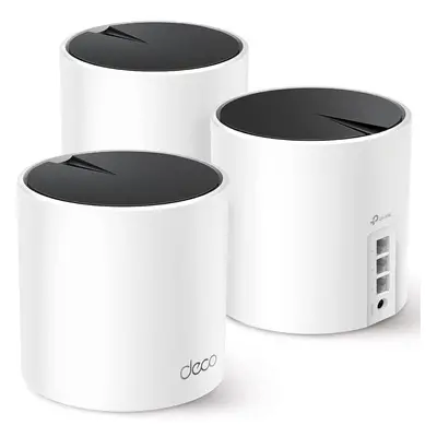 TP-Link Deco X55 AX3000 Whole Home AI-Driven Mesh Wi-Fi System, Three Gigabit Ports, Coverage up