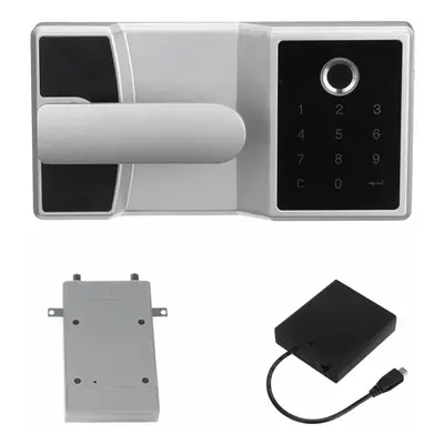 Electronic Digital Lock Fingerprint Password Home Door Security Lock Cabinet Cash Box