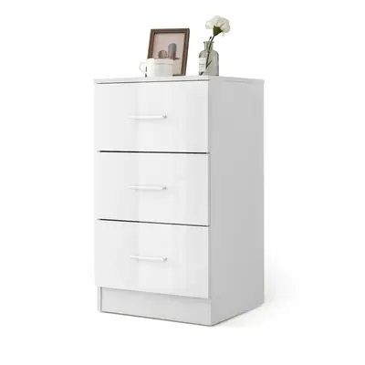 3-Drawer Chest Storage Cabinet Dresser Freestanding Night Stand