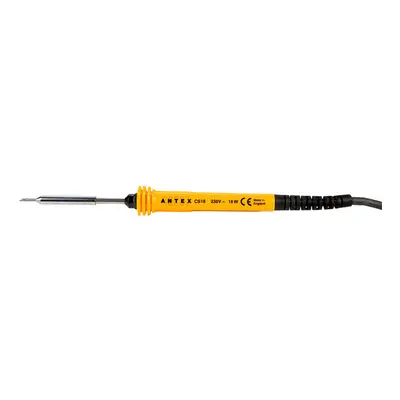 1 Pack - Antex S48J4H8 CS18W 230V Lead Free Soldering Iron With Silicone Cable & 13A Plug