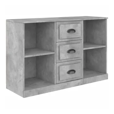 (concrete grey) vidaXL Sideboard Storage Cabinet Side Cabinet Home Cupboard Engineered Wood