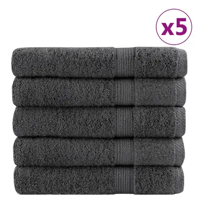 (anthracite, x cm/ pcs) vidaXL Premium Sauna Towels Guest Bath Towel pcs Gold 600gsm 100% Cotton