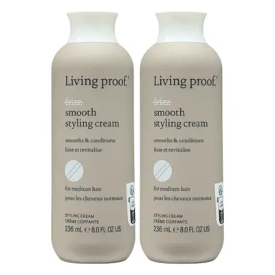 Living Proof No Frizz Smooth Styling Cream Oz (Pack of 2)