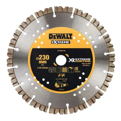 DeWALT DT40260-QZ 230x22mm Extreme Runtime Diamond Wheel for DCS690