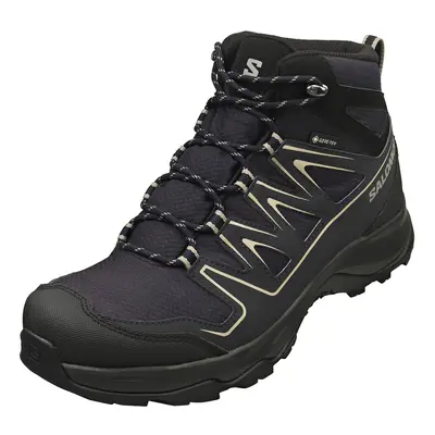 Salomon Onis Mid Gore-tex Mens Casual Boots in Navy Black - UK