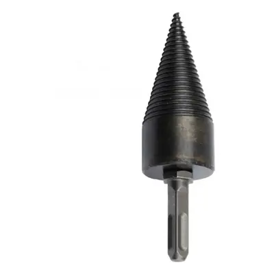 (Square Shank) 1Pc 42mm HSS Round/Square/Hexagonal Shank Firewood Drill Bit Splitter Wood Split 