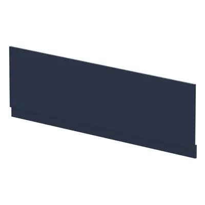 1800mm Edge/Power Straight Front Bath Panel & Plinth - Matt Midnight Blue