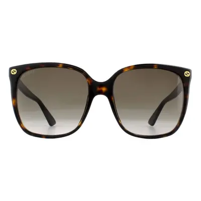 Gucci Sunglasses GG0022S Havana Grey Gradient