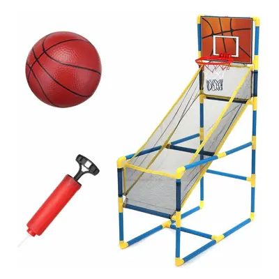 Children Lightweight Portable Easy Assemble Basketball Stand Adjustable Indoor Outdoor Sports To