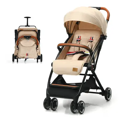 Protable Lightweight Baby Stroller One-Hand Folding Compact Stroller