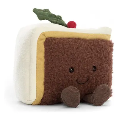 Jellycat Amuseable Slice Of Christmas Cake