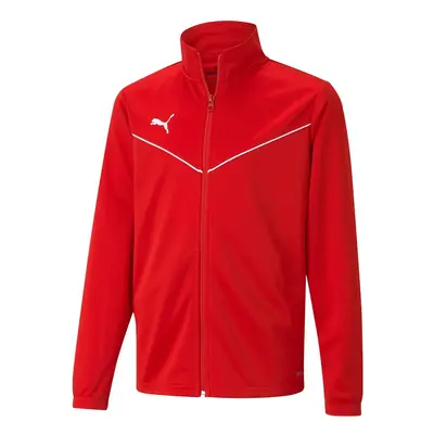 Puma teamRISE Training Poly Jacket Jr red 01 128cm