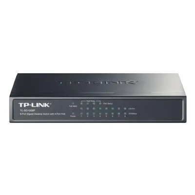 TP-LINK TL-SG1008P Gigabit Ethernet (10/100/1000) Power over Ethernet (PoE) Grey network switch