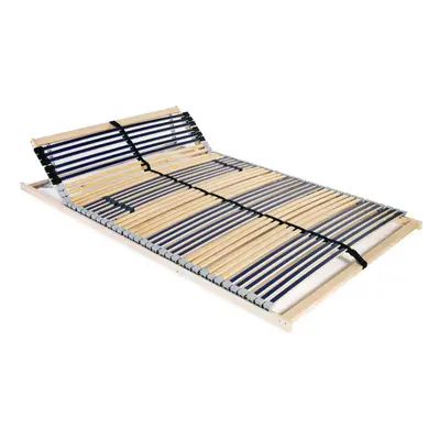 vidaXL Slatted Bed Base with Slats Zones 100x200cm Frame Home Bedroom