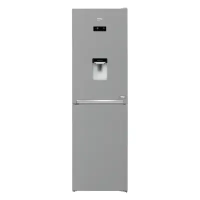 Beko HarvestFresh CNG4601DVPS Frost Free Fridge Freezer - Stainless Steel