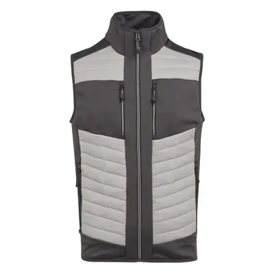 (S, Mineral Grey/Ash) Regatta Unisex Adult E-Volve Thermal Hybrid Body Warmer