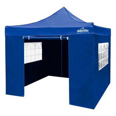 Premium 3x3m Pop-Up Gazebo & Side Walls, Water Resistant with Carry Bag, Stakes & Weight Bags - 