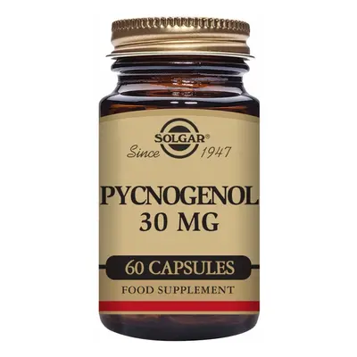 Solgar Pycnogenol 30mg Vegetable Capsules - Pack of